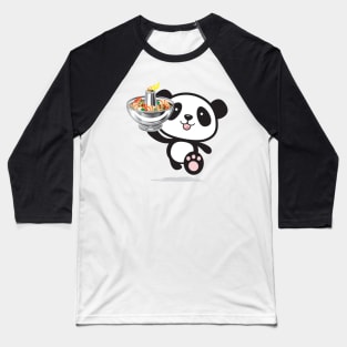 Happy Hotpot Panda Baseball T-Shirt